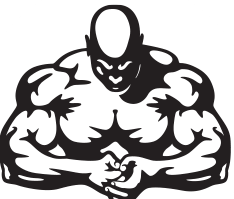 Bodybuilder Thinking
