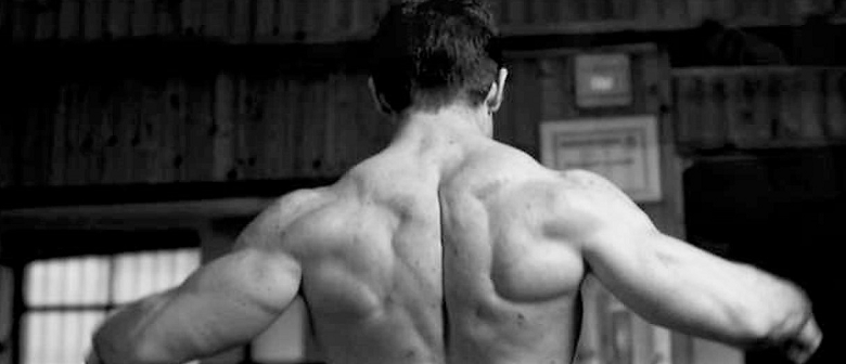 muscular back